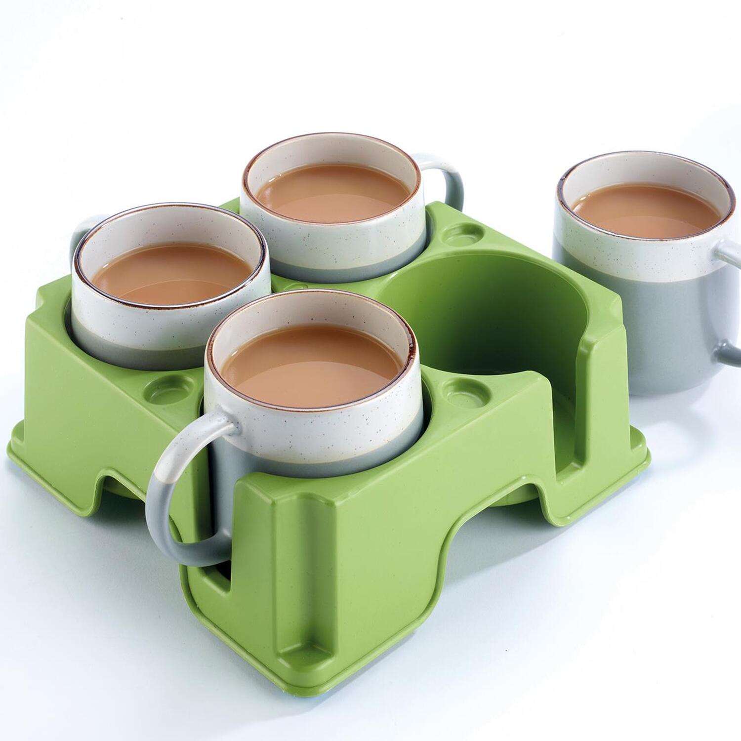 Image of Muggi Mug Carrier Drinks Holder Serving&hellip;