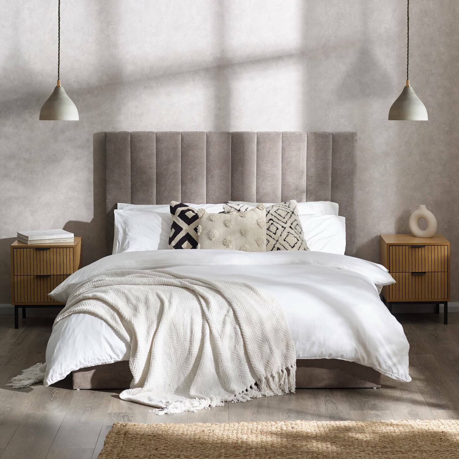 Eloise Bed In A Box - Grey King Size