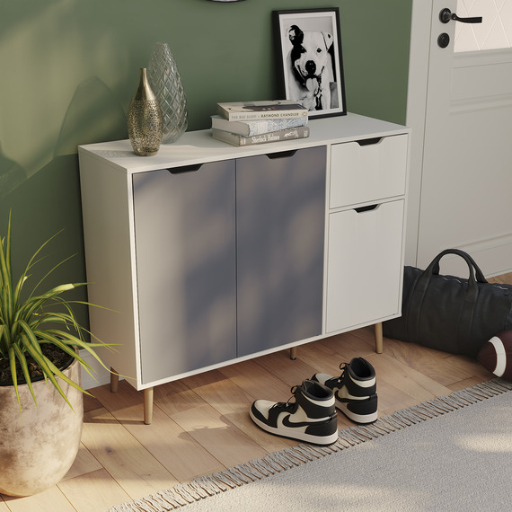 Vida Designs 3 Door 1 Drawer Sideboard
