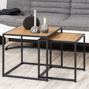Seaford Metal Nest of Tables