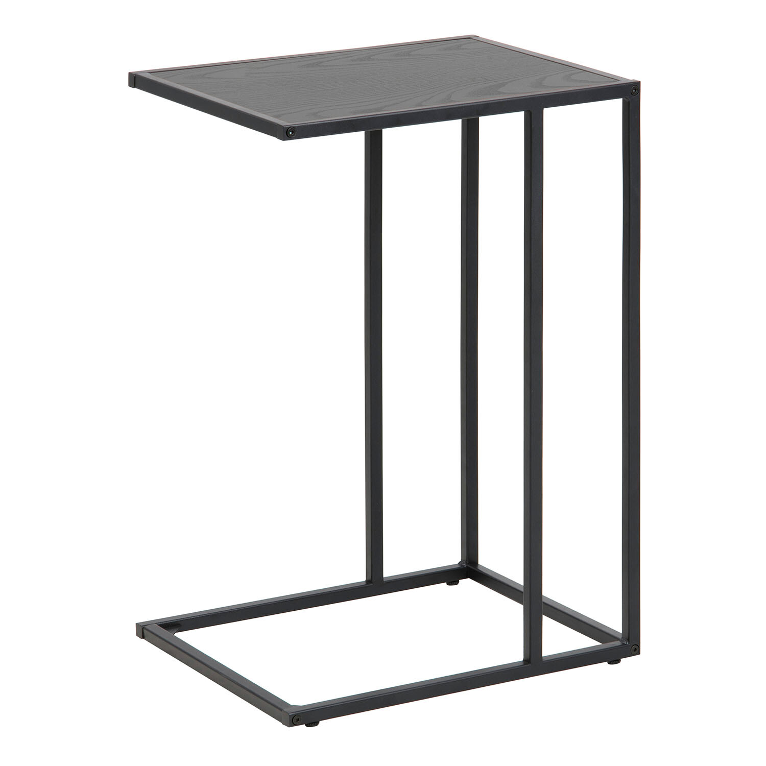 Seaford Metal Side Table - Black