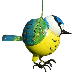 Hanging Animal Tealight Holder Blue Tit