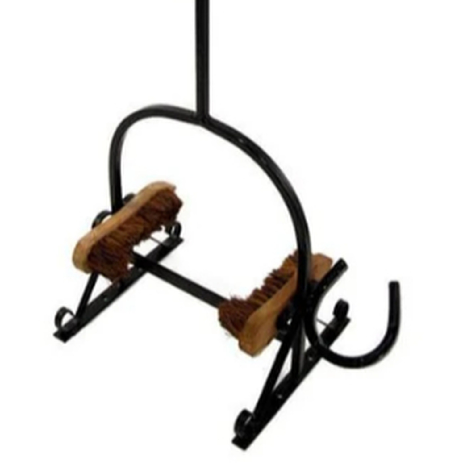 Boot Scraper with Boot Puller Brushes
