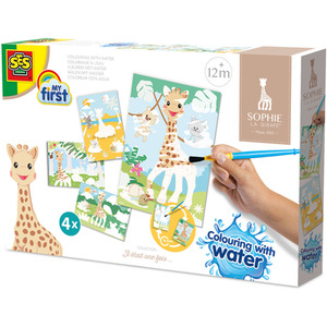 Sophie La Giraffe - Colouring with Water