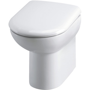 Comfort Height Back To Wall Toilet Pan - 440mm x 370mm x 530mm