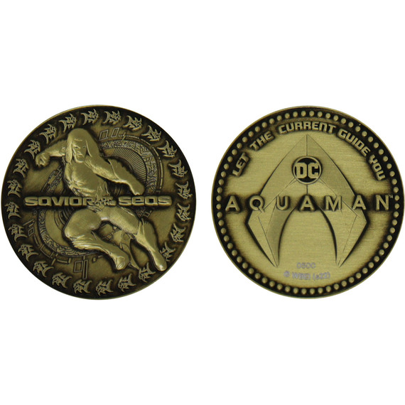 DC Aquaman Limited Edition Collectible Coin