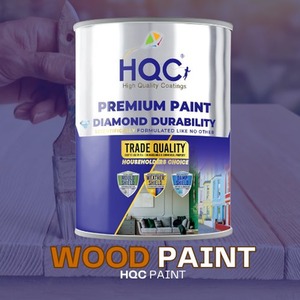 HQC Wood Paint - Weatherproof Protection for Fences, Gates, Sheds and Furniture