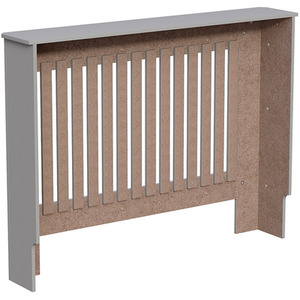 Grey / 112cm Chelsea Radiator Cover shot 8337432
