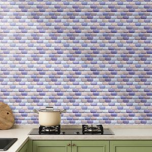 10 Piece 3D Self Adhesive Tile Wallpaper Stickers