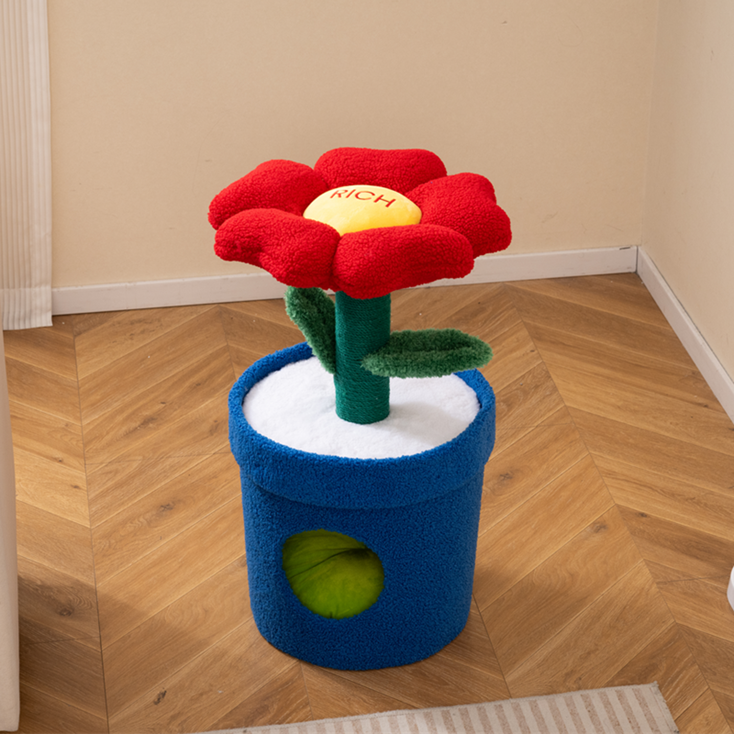 Cute Cat Tree - Red