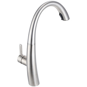 Livingandhome Pull-out Sprayer Retractable Kitchen Faucet