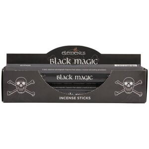 Elements Black Magic Opium Incense Sticks Set Of 6 Packs