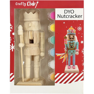 Festive Decorate Your Own Nutcracker Kit