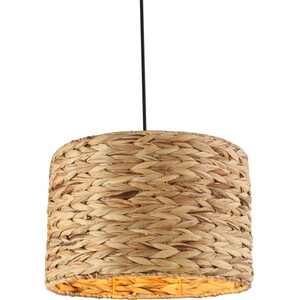 Natural Effect Weave Pendant
