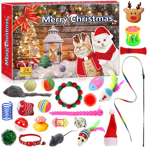 Christmas Cat Toys Countdown Calendar
