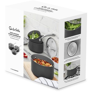 Core 3 Piece Saucepan Set