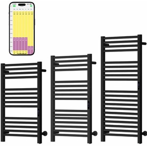 Sulby Wifi Stainless Steel Dry Electric Heated Towel Rail