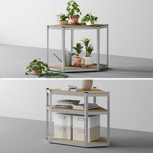 5-Tier Corner Shelf, Heavy-Duty Garage Shelving