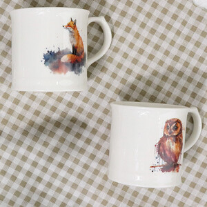 Forest Animal Print Mug