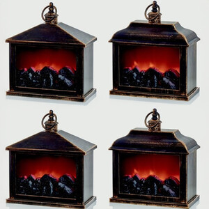 Premier LED Fireplace Lantern