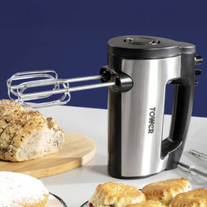 300W Stainless Steel Hand Mixer