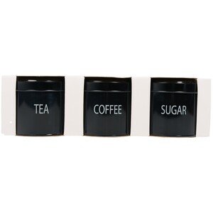 Set of 3 Metal Canisters
