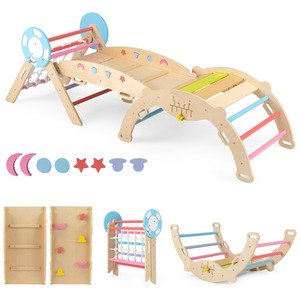 8-in-1 Wooden Triangle Set