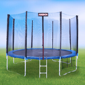 Trampoline edge cover and net 305 cm net for 8 poles