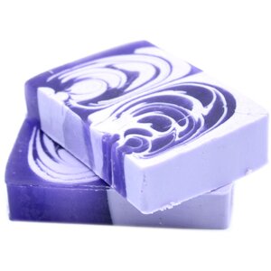 Lilac Floral Handcrafted Soap Slice Refreshing Relaxing Bath Bar