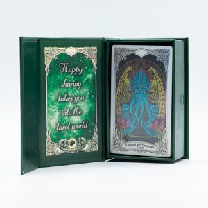 Kesulu Mythology Foil Tarot Card Set with Guidebook Gift Box