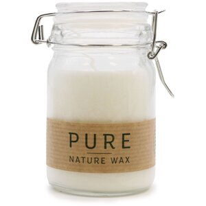 Pure Olive Wax Jar Candle Eco Friendly, Long Burn