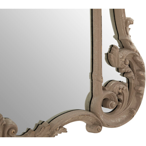 Lexina Gold Finish Frame Wall Mirror