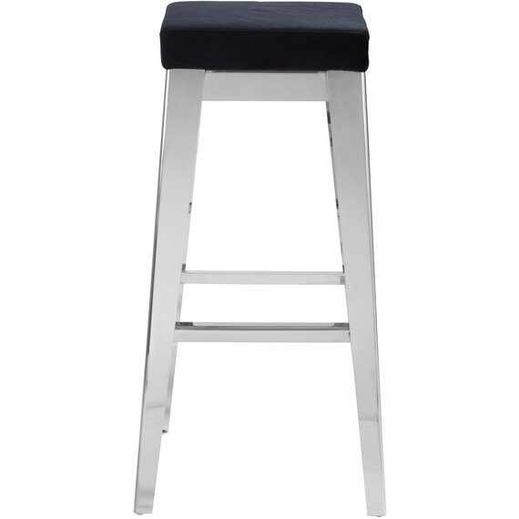 Horizon Silver Bar Stool