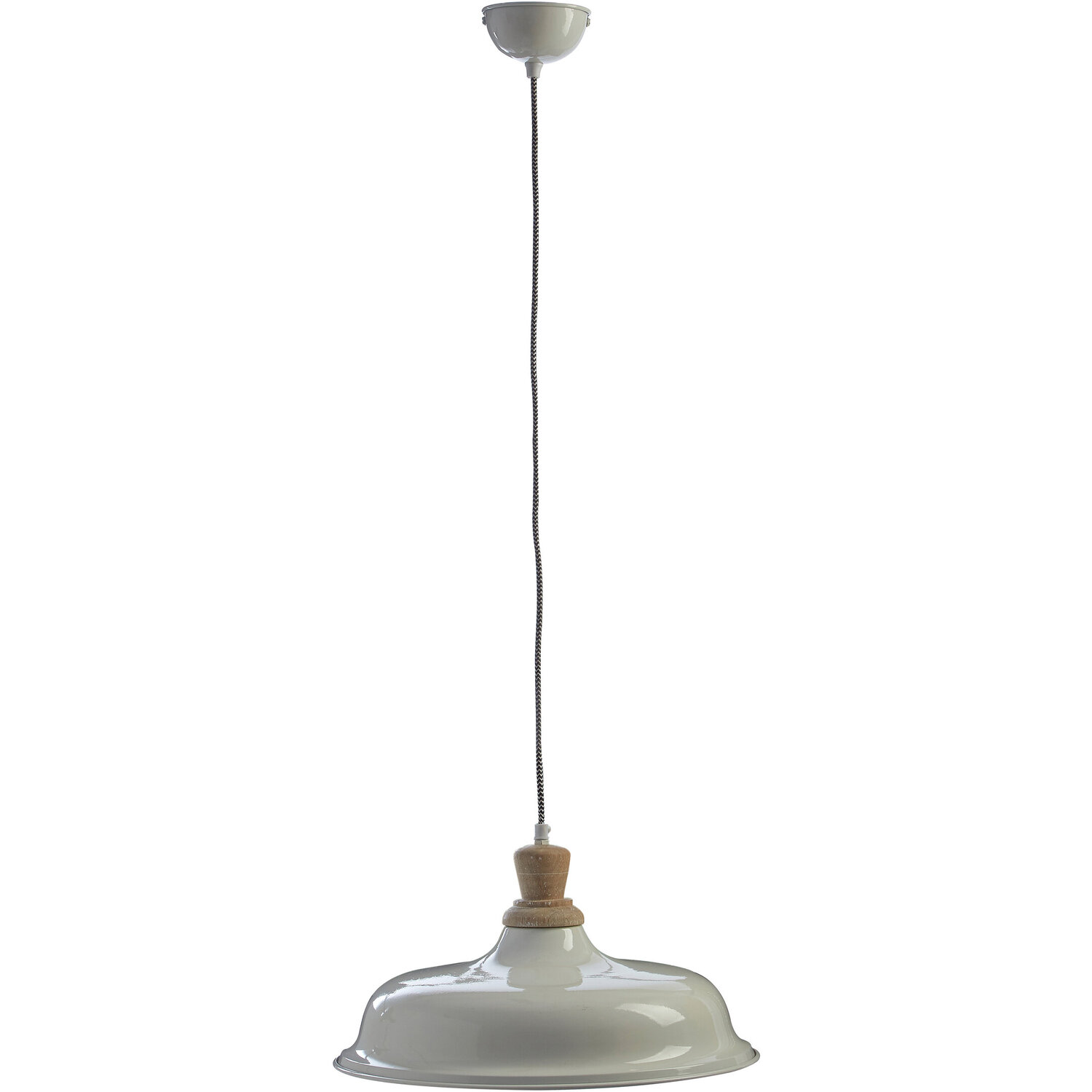Oslo White Small Pendant Light - White