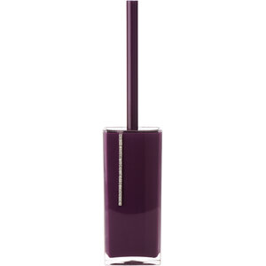 Ando Purple Acrylic And Crystal Toilet Brush