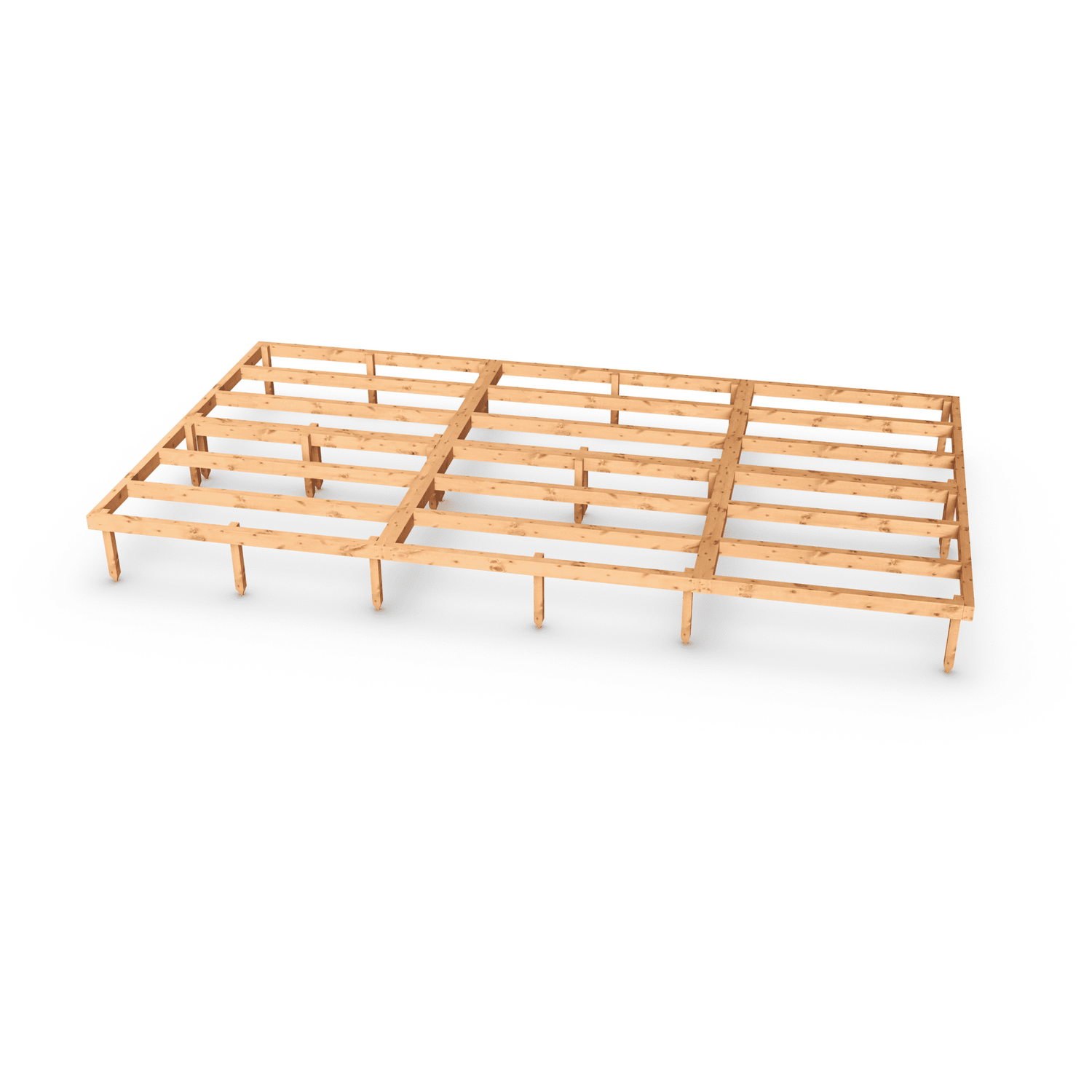 Empire Sheds 14X8 Empire Timber Shed Base - Green