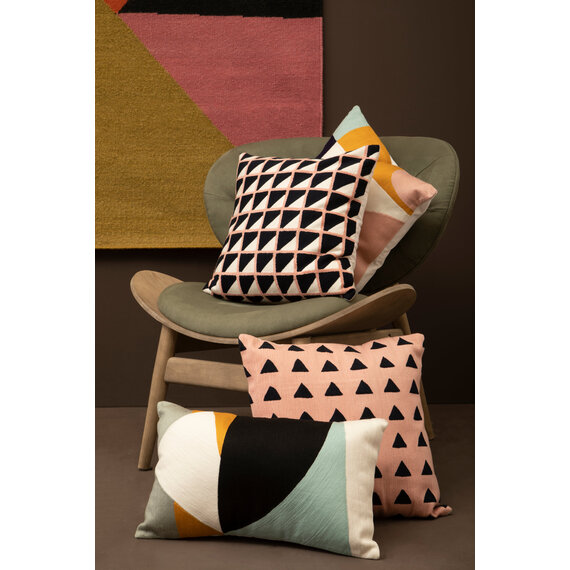 Bosie Ozella Multi Colour Rectangular Cushion