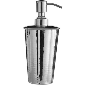 Vaco Hammered Bathroom Nickel Finish Lotion Dispenser