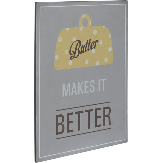 Butter Makes It Better Wall Plaque