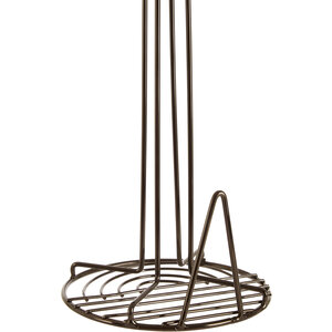 Vertex Kitchen Roll Holder with Black Nickel Finish