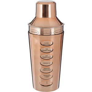 Recipe Rose Gold Cocktail Shaker