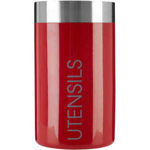 Liberty Red Enamel Utensil Holder