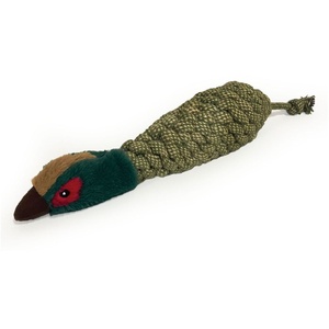 HugglePets Legacy Ropey Pheasant (Patricia) Dog Toy