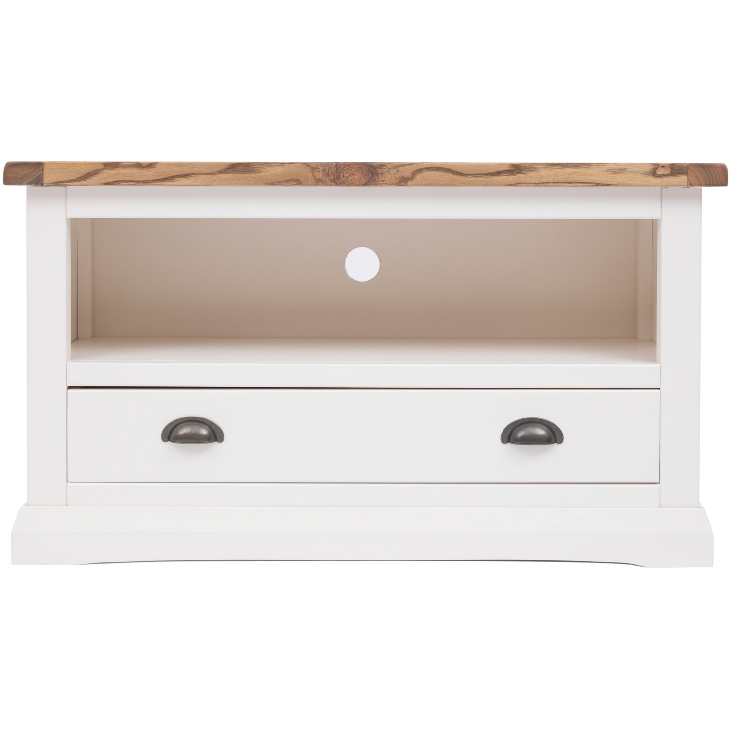Cabinet Bits Cosenza 1 Drawer Tv Stand - White