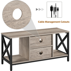 X Shaped Display Rack Industrial TV Stand with X-Shape Structures