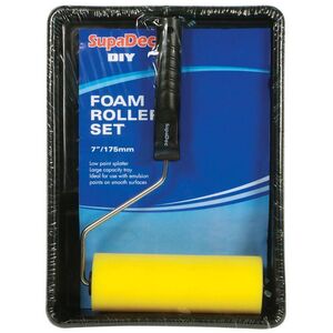 SupaDec Foam Roller & Tray Set
