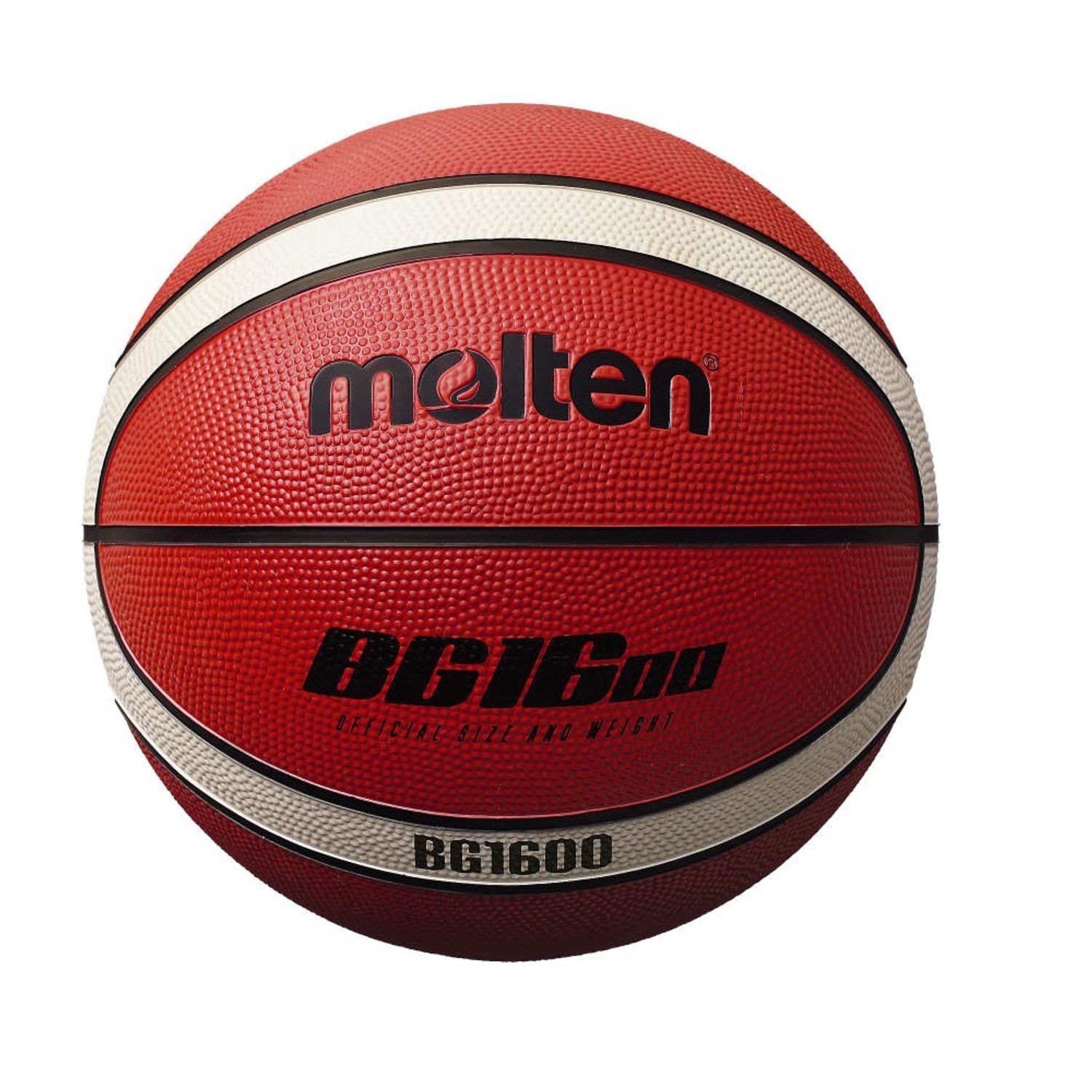 Molten 1600 Basketball - White/Tan