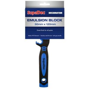 SupaDec Emulsion Flat Paint Brush