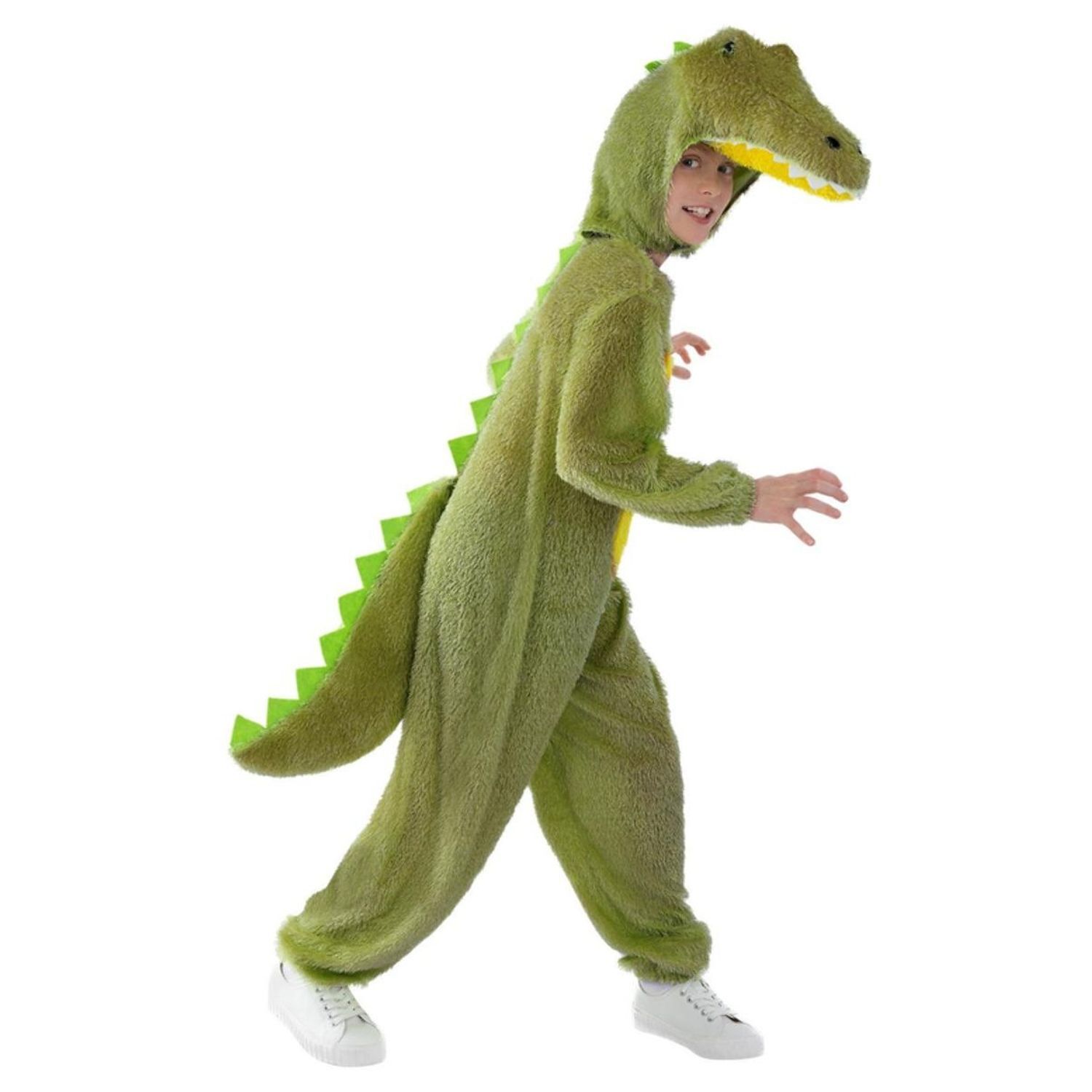 Smiffys Childrens/Kids Crocodile Bodysuit - Green / 7+