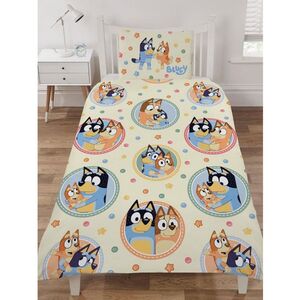 Bluey Happy Cotton Duvet Cover Set